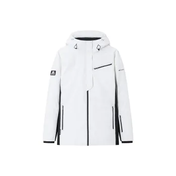 ANTA Champion All-Weather Series Jackets Men Papyrus White/Basic Black
