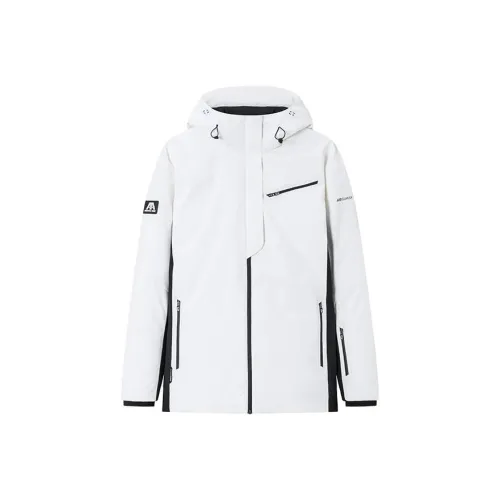 ANTA Champion All-Weather Series Jackets Men Papyrus White/Basic Black