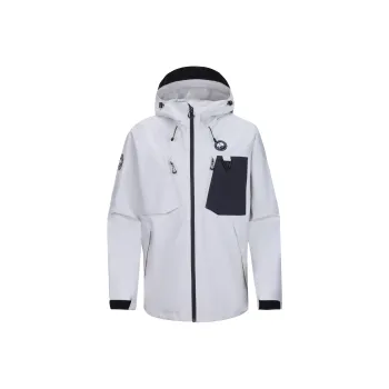Panda Water Resistant Rainproof Windproof Windbreaker Jacket Unisex