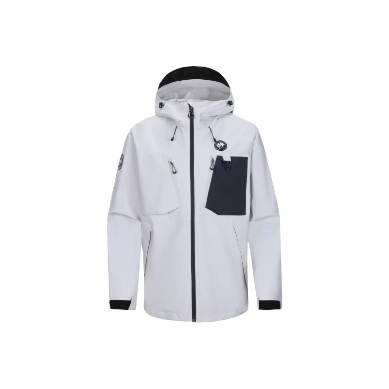 Panda Water Resistant Rainproof Windproof Windbreaker Jacket Unisex-6