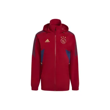 Adidas Ajax Amsterdam Condivo 22 Storm Jackets Coats Men's Victory Red