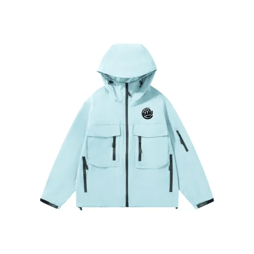 SANTASTIC Water Resistant Windproof Warm Water Repellent Windbreaker Jacket Unisex