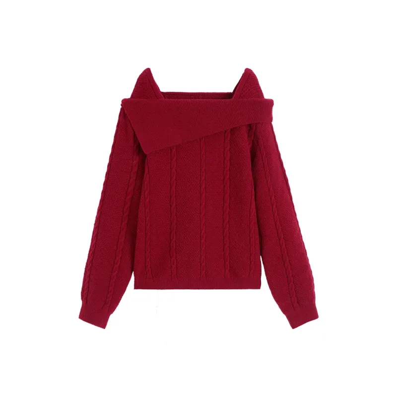XIANGYING Sweaters Women's-3