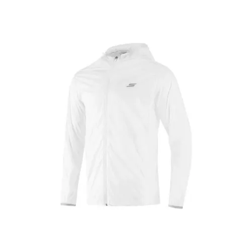 Skechers Quick Dry Cooling Sun Protection Clothing Men's Bright White