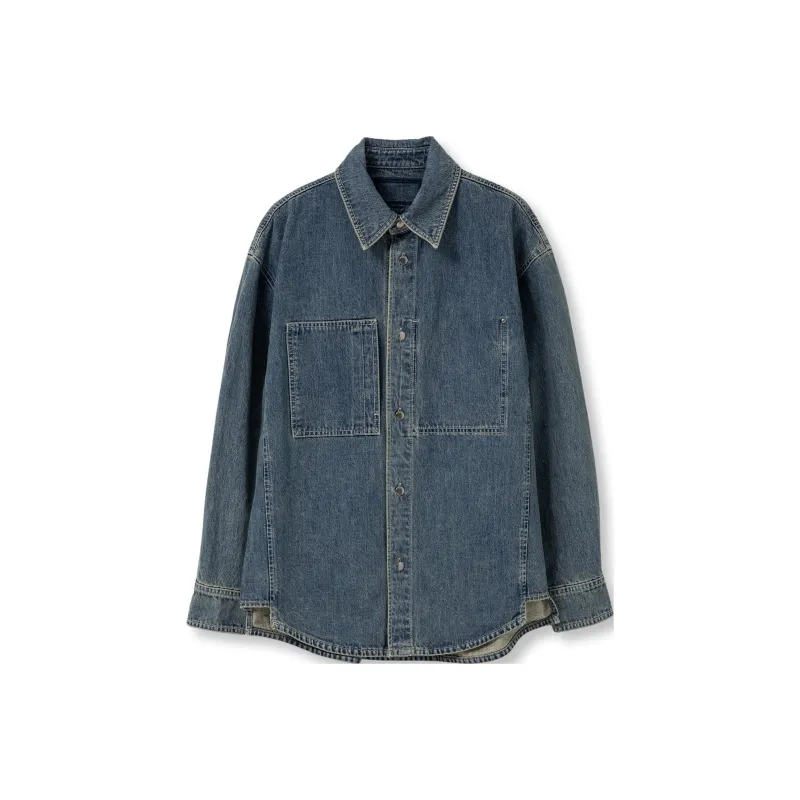 WOOYOUNGMI Denim Jacket Men's Blue-0