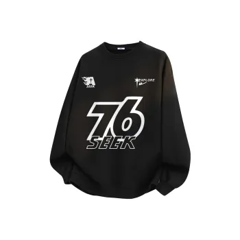 Warrior Huichao Riding The Wind Collection Sweatshirt Unisex Black