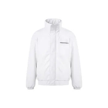 TERRA INCOGNITA FW22 Solid Color Stand Collar Loose Fit Thickened Puffer Jacket Unisex