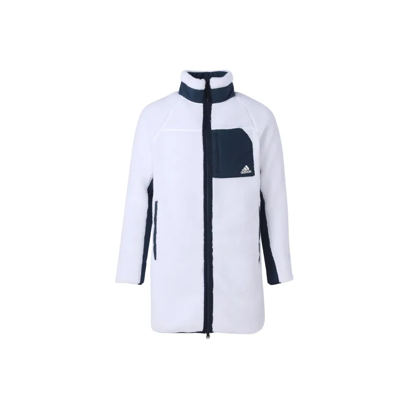 Adidas Velvet Jackets Unisex White-0