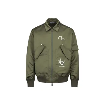 EVISU Jackets Men Dark Army Green