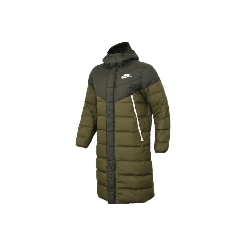 Nike Down Jackets Men Green-0