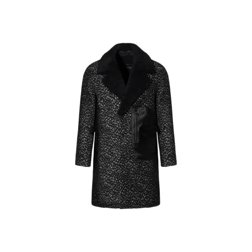 ANDREW MACKENZIE FW23 Dreamy Collection Coats Men's Black