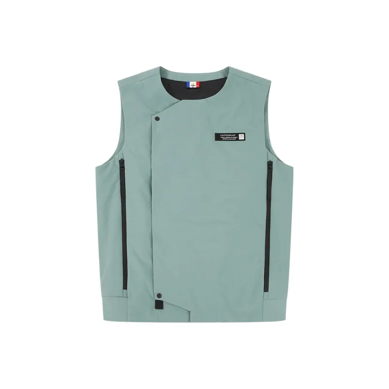 CASTELBAJAC Vest Men's Gray Blue-0
