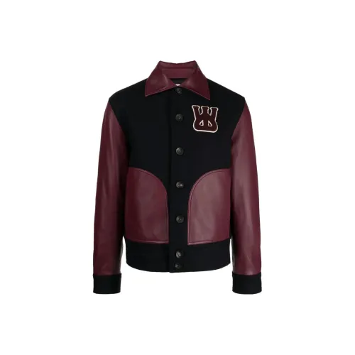 Wales Bonner Logo appliqué Varsity Jacket