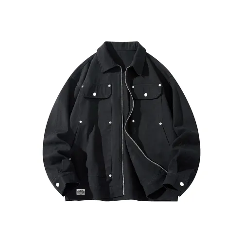 RED DRAGONFLY Denim Jacket Unisex Black