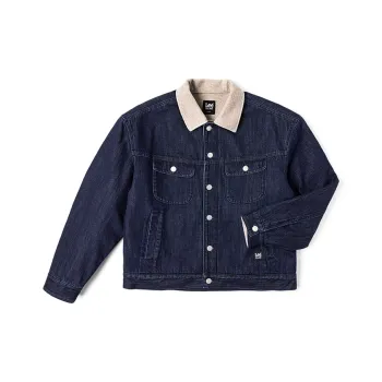 Lee FW24 Denim Jacket Men's Dark Blue