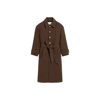 AMIPARIS Paris Belted Long Oversized Coat