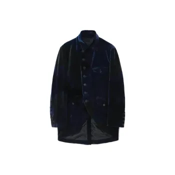 Yohji Yamamoto Jackets Unisex Blue
