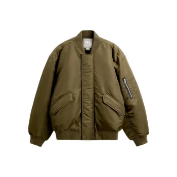ZARA Jackets Men Khaki