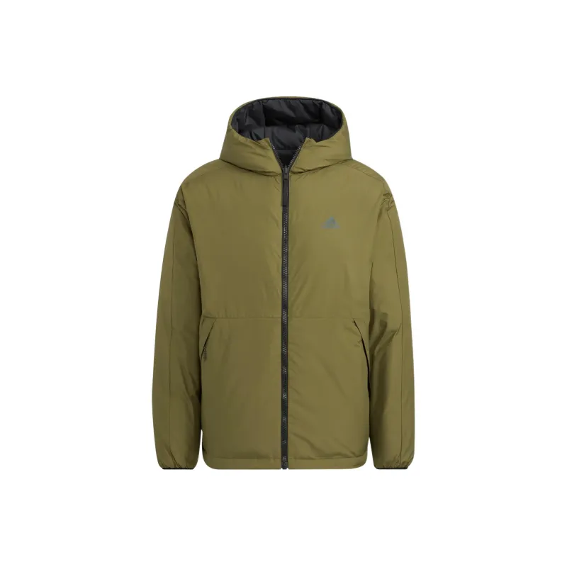 Adidas REVERSIBLE DOWN JACKET Down Jacket Men's Green-0
