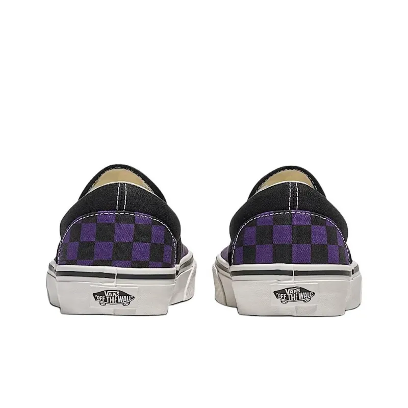 Slip On Classic Vans 'Checkerboard Gothic Grape'-2