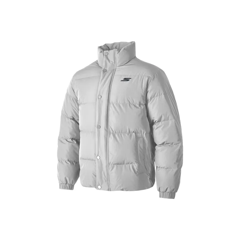 Skechers Sports Life Collection Down Jacket Unisex Alloy Gold-0