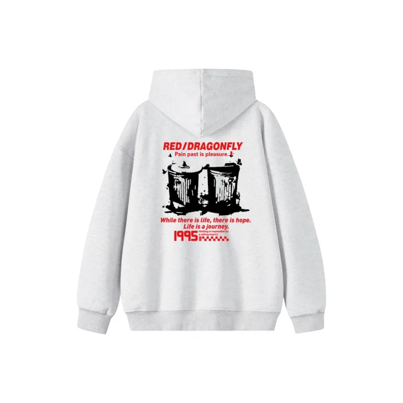 RED DRAGONFLY Sweatshirt Unisex-2