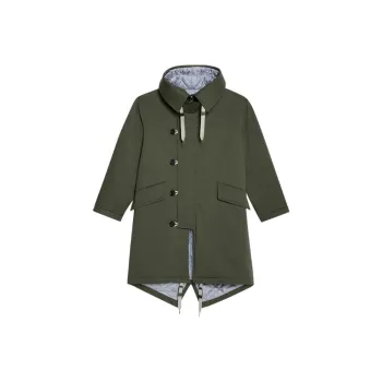 THEORY Coats Men Army Green