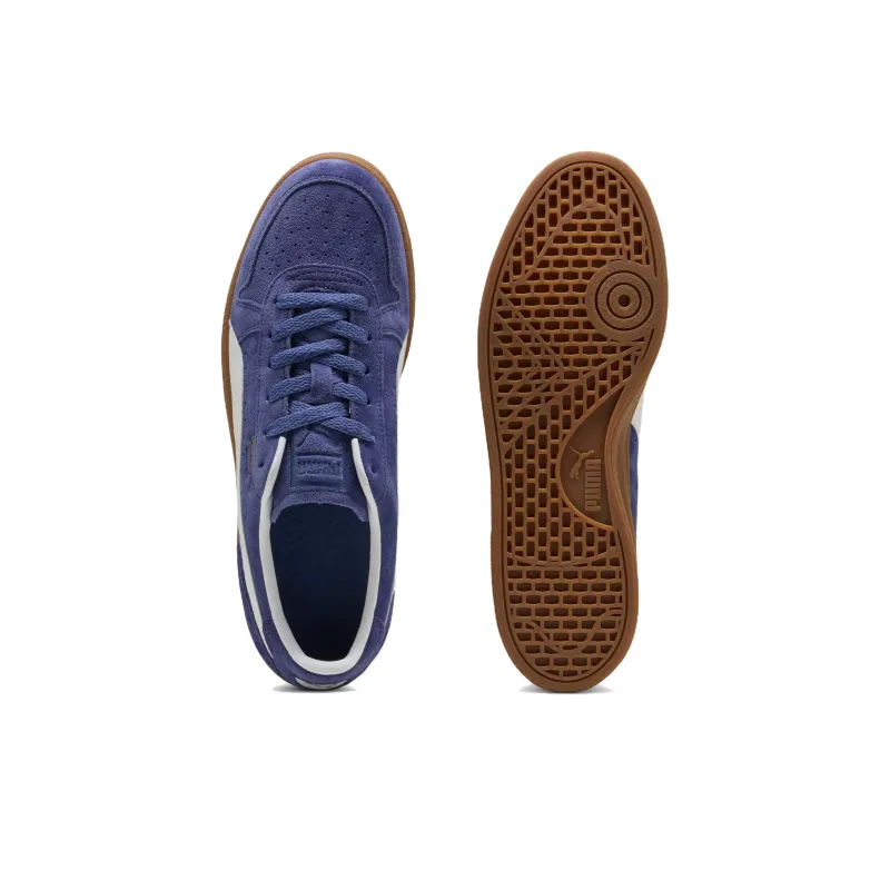 PUMA Indoor Soft Anti Slip Wear Resistant Low Top Skateboard Shoes Unisex Blue-3