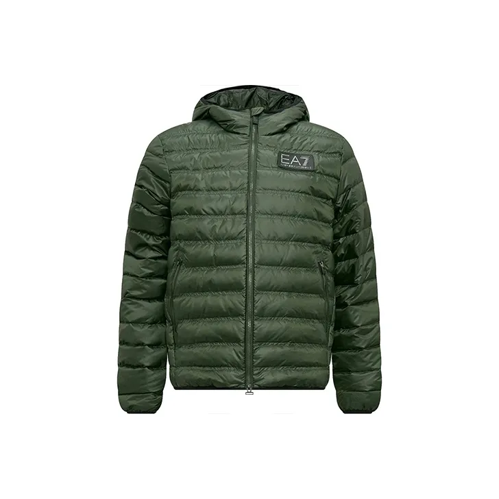 EMPORIO ARMANI EA7 Down Jackets Men Green-0