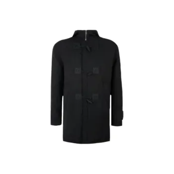 VERSACE Puffer Jackets Men Black