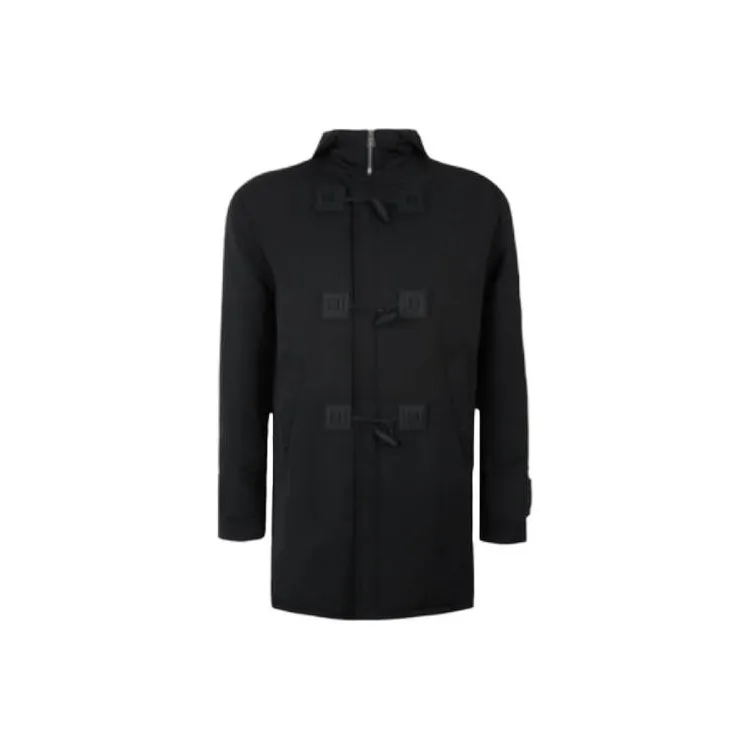 VERSACE Puffer Jackets Men Black-0