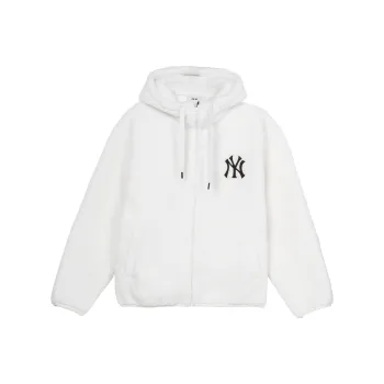 MLB New York Yankees Velvet Jackets Unisex Ivory