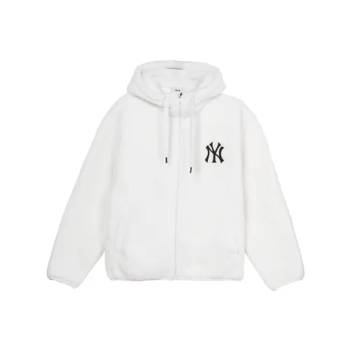 MLB New York Yankees Velvet Jackets Unisex Ivory