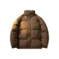 Khaki Stand Collar