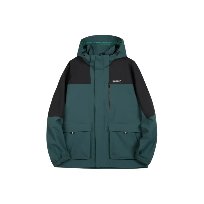 Tectop Water Resistant Windproof Breathable Water Repellent Windbreaker Jacket Unisex-4