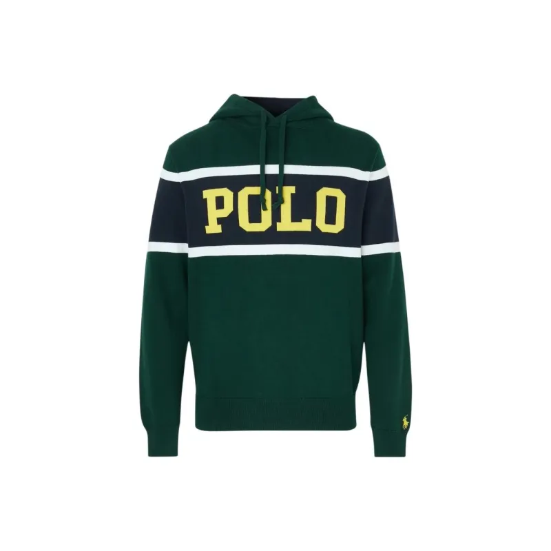 Polo Ralph Lauren Logo Intarsia knit Cotton Jumper-0