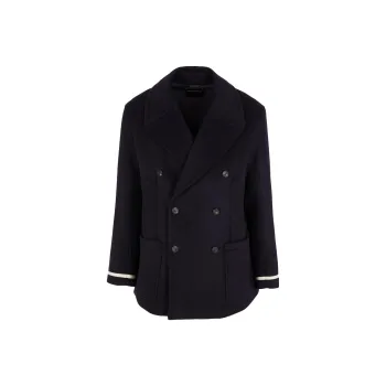 EMPORIO ARMANI Coats Men Marine Blue