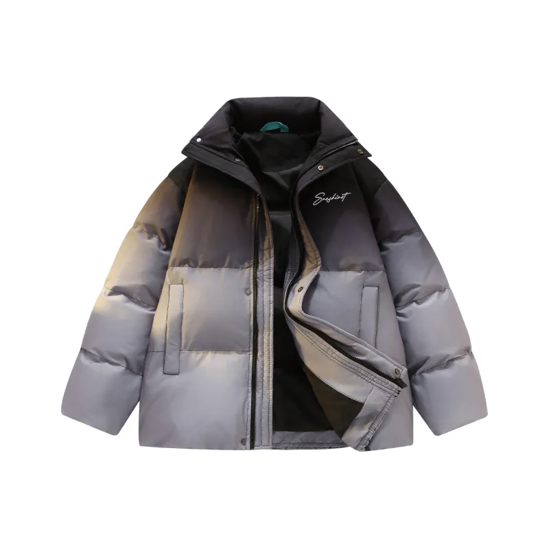 YAYA Down Jacket Unisex Pink White-4