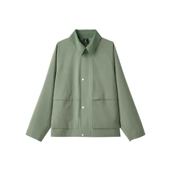 Skechers Elegant Diamond Collection Sports Lifestyle Collection Jacket Men's Hot Basil Gray