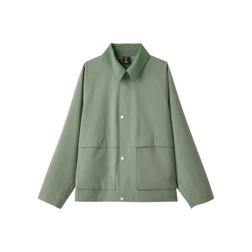 Skechers Elegant Diamond Collection Sports Lifestyle Collection Jacket Men's Hot Basil Gray