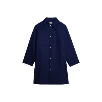 AMIPARIS Press-stud Shirt Coat