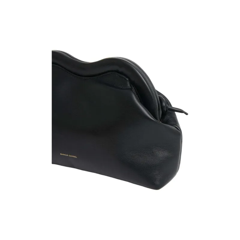 MANSUR GAVRIEL Lambskin Crossbody Bag Shoulder Bag Women's Black-3
