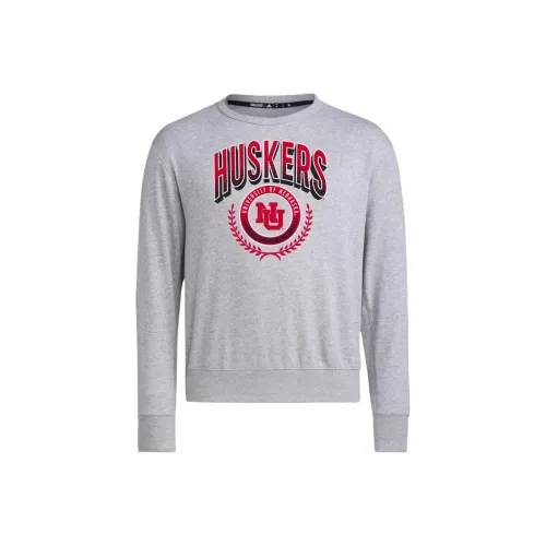 Adidas Free Shipping With AdiClub Nebraska Cornhuskers Crew Sweatshirt
