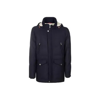 Brunello Cucinelli FW21 Coat Men's Blue