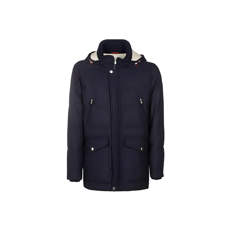 Brunello Cucinelli FW21 Coat Men's Blue-0