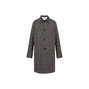 DRIES VAN NOTEN Coat Men's Gray