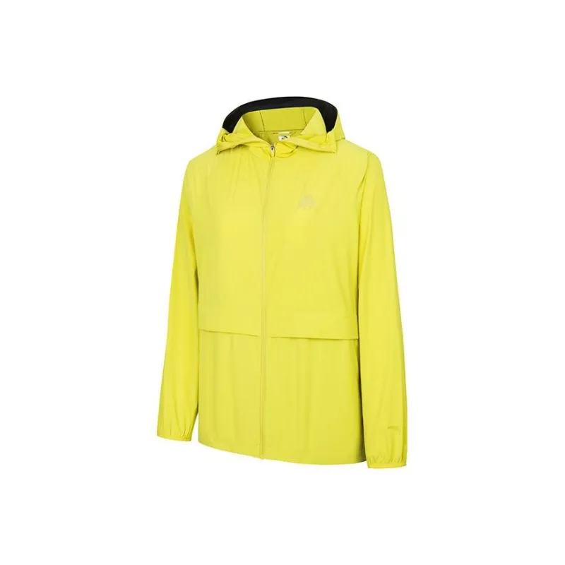 Anta Waterproof UV Protection Sun Protection Clothing Unisex Earth Umber Yellow-0