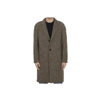 CELINE Coats Men Brown