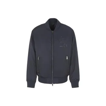 ARMANI EXCHANGE Logo print Bomber Jacket