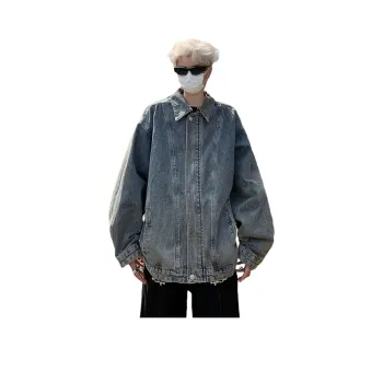 Roubini Denim Jacket Unisex Blue